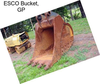 ESCO Bucket, GP