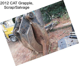 2012 CAT Grapple, Scrap/Salvage