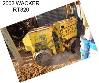 2002 WACKER RT820