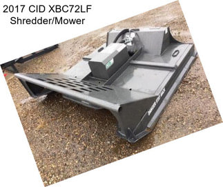 2017 CID XBC72LF Shredder/Mower