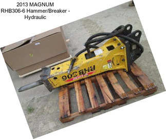 2013 MAGNUM RHB306-6 Hammer/Breaker - Hydraulic
