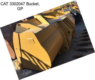 CAT 3302047 Bucket, GP