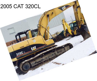 2005 CAT 320CL