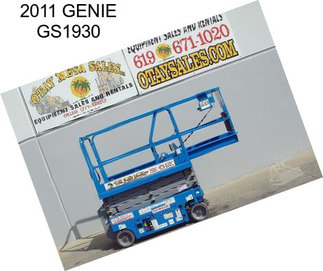 2011 GENIE GS1930