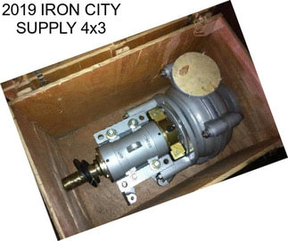 2019 IRON CITY SUPPLY 4x3