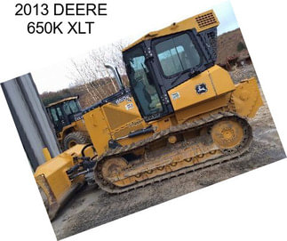 2013 DEERE 650K XLT