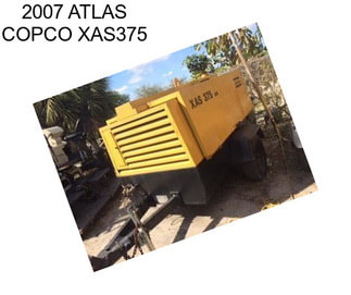 2007 ATLAS COPCO XAS375