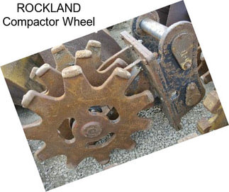 ROCKLAND Compactor Wheel