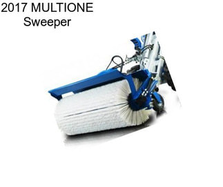 2017 MULTIONE Sweeper