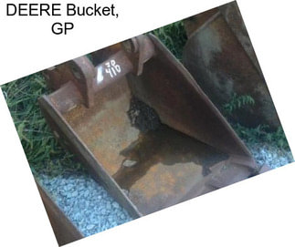 DEERE Bucket, GP