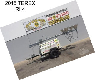 2015 TEREX RL4