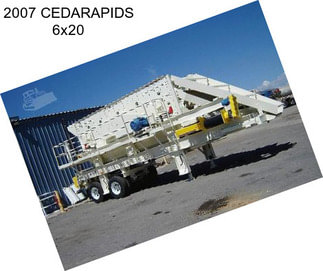 2007 CEDARAPIDS 6x20