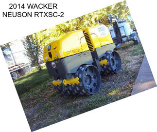 2014 WACKER NEUSON RTXSC-2