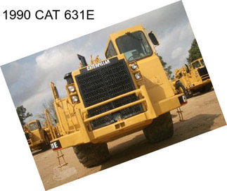 1990 CAT 631E