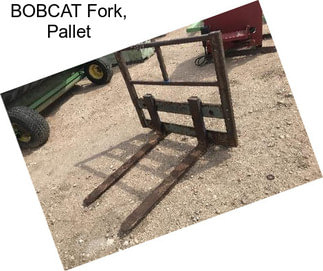 BOBCAT Fork, Pallet