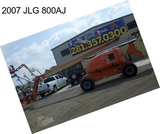 2007 JLG 800AJ