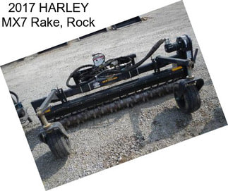 2017 HARLEY MX7 Rake, Rock