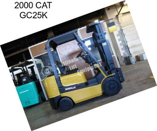 2000 CAT GC25K