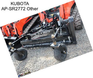 KUBOTA AP-SR2772 Other