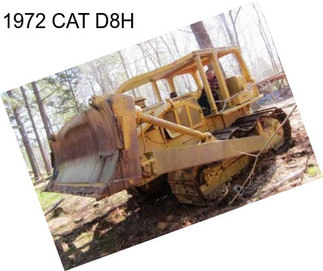 1972 CAT D8H