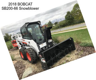 2018 BOBCAT SB200-66 Snowblower