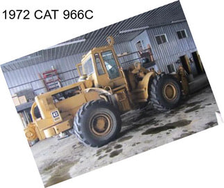 1972 CAT 966C