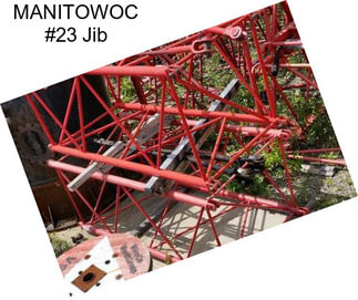 MANITOWOC #23 Jib