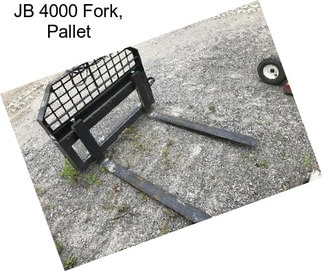 JB 4000 Fork, Pallet