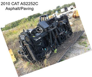 2010 CAT AS2252C Asphalt/Paving