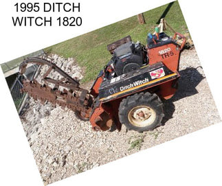 1995 DITCH WITCH 1820