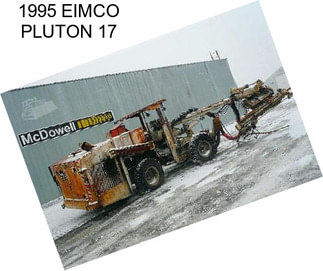 1995 EIMCO PLUTON 17