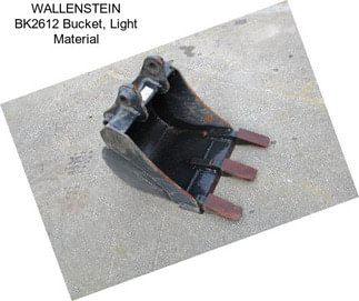 WALLENSTEIN BK2612 Bucket, Light Material