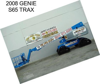2008 GENIE S65 TRAX