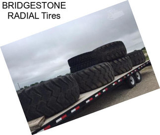 BRIDGESTONE RADIAL Tires