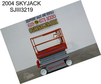 2004 SKYJACK SJIII3219