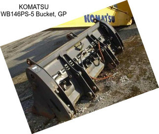 KOMATSU WB146PS-5 Bucket, GP