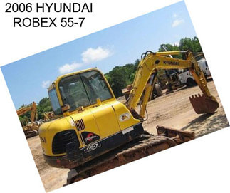 2006 HYUNDAI ROBEX 55-7