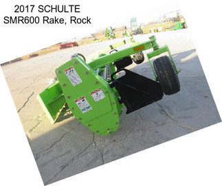 2017 SCHULTE SMR600 Rake, Rock