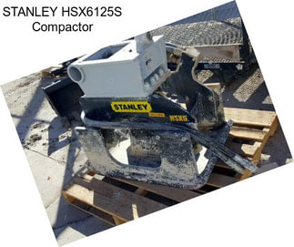 STANLEY HSX6125S Compactor