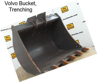 Volvo Bucket, Trenching