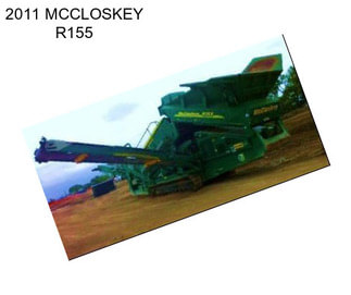 2011 MCCLOSKEY R155