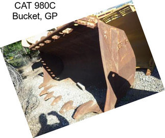 CAT 980C Bucket, GP