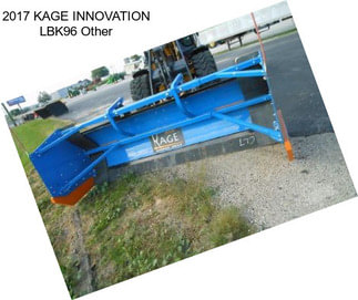 2017 KAGE INNOVATION LBK96 Other