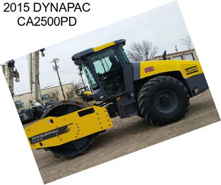 2015 DYNAPAC CA2500PD