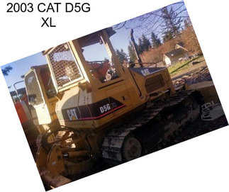 2003 CAT D5G XL