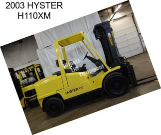 2003 HYSTER H110XM