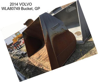 2014 VOLVO WLA80749 Bucket, GP