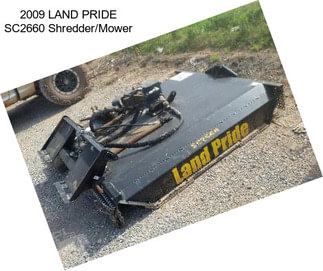 2009 LAND PRIDE SC2660 Shredder/Mower