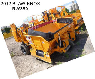 2012 BLAW-KNOX RW35A