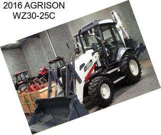 2016 AGRISON WZ30-25C